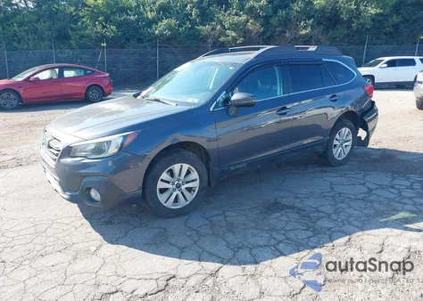 2018 Subaru Outback 2.5I Premium from USA, damaged, VIN 4S4BSAHC1J3250611